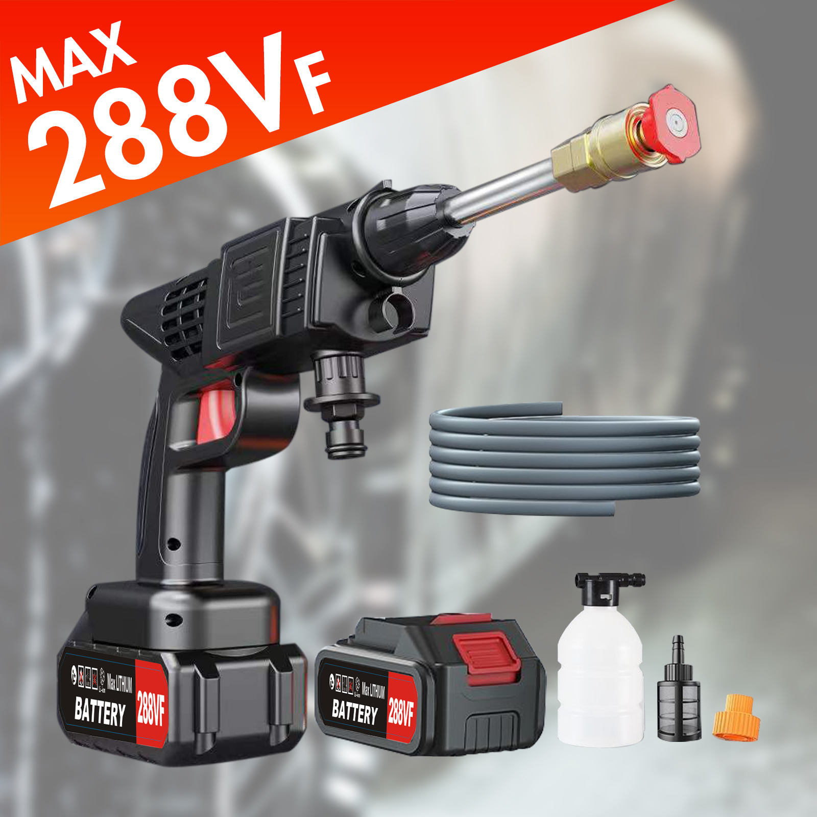 Car Shampoo Ph - 450w Cordless Car Wash Washer Gun