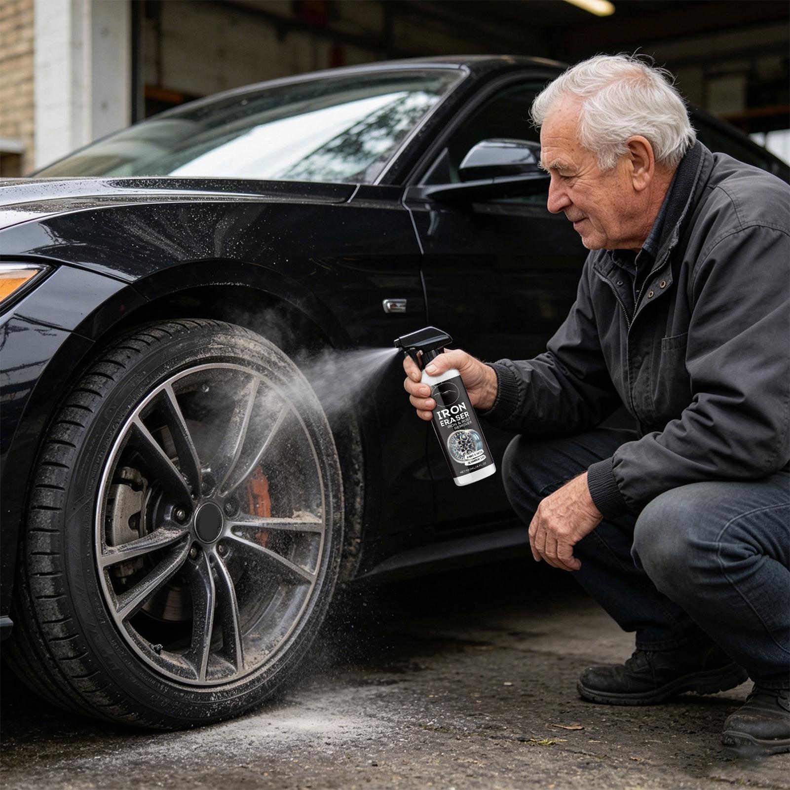 Wheel Cleaner Alloy - Car Wheel Rust Remover Spray Effective