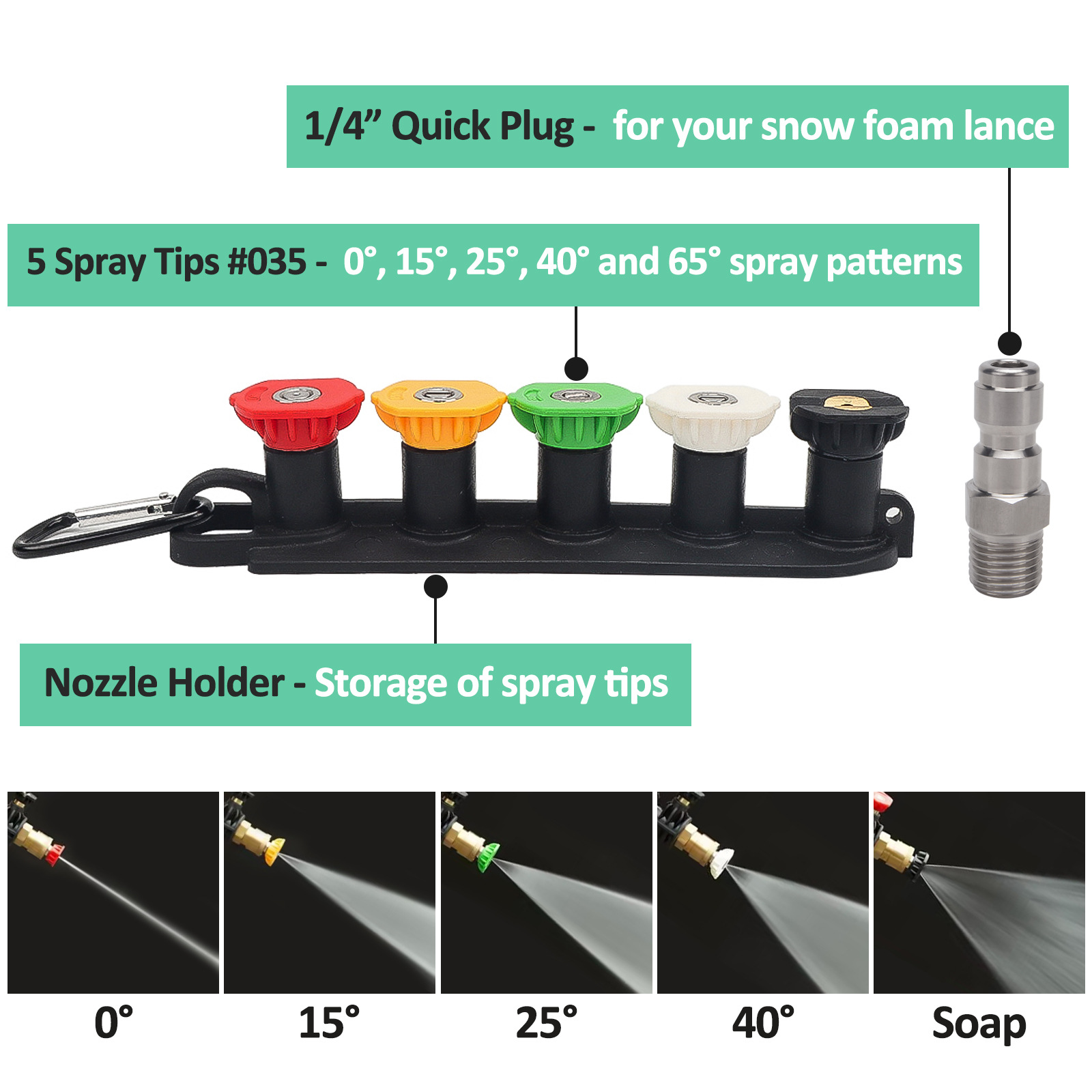 High Pressure Washer Gun with  - Foam Cannon Car Wash ulasan dan harga