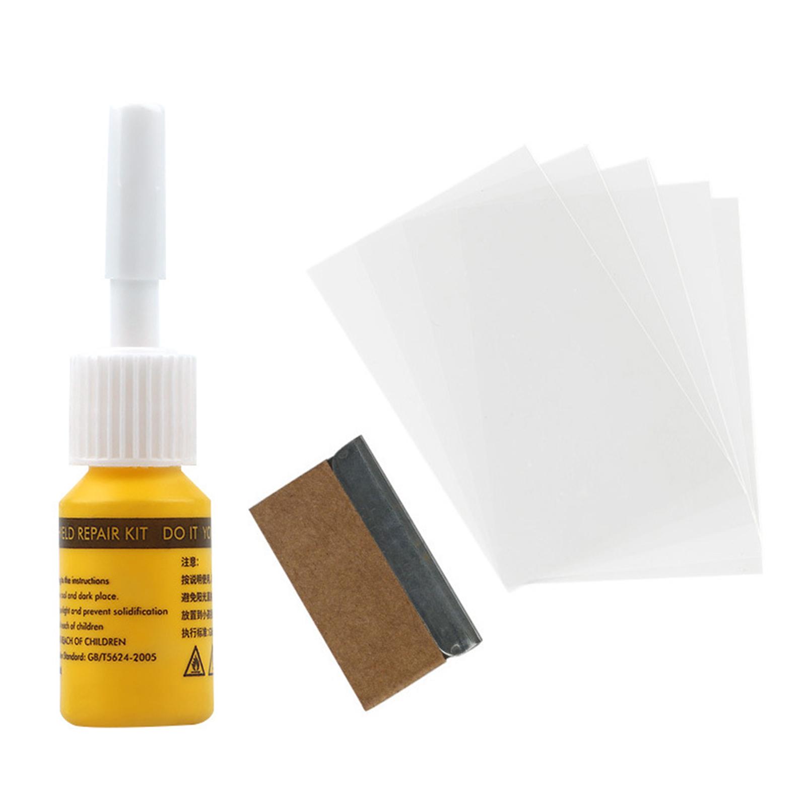 Car Cracked Glass Repair Kit W - Glass Cleaner Streak ulasan dan harga