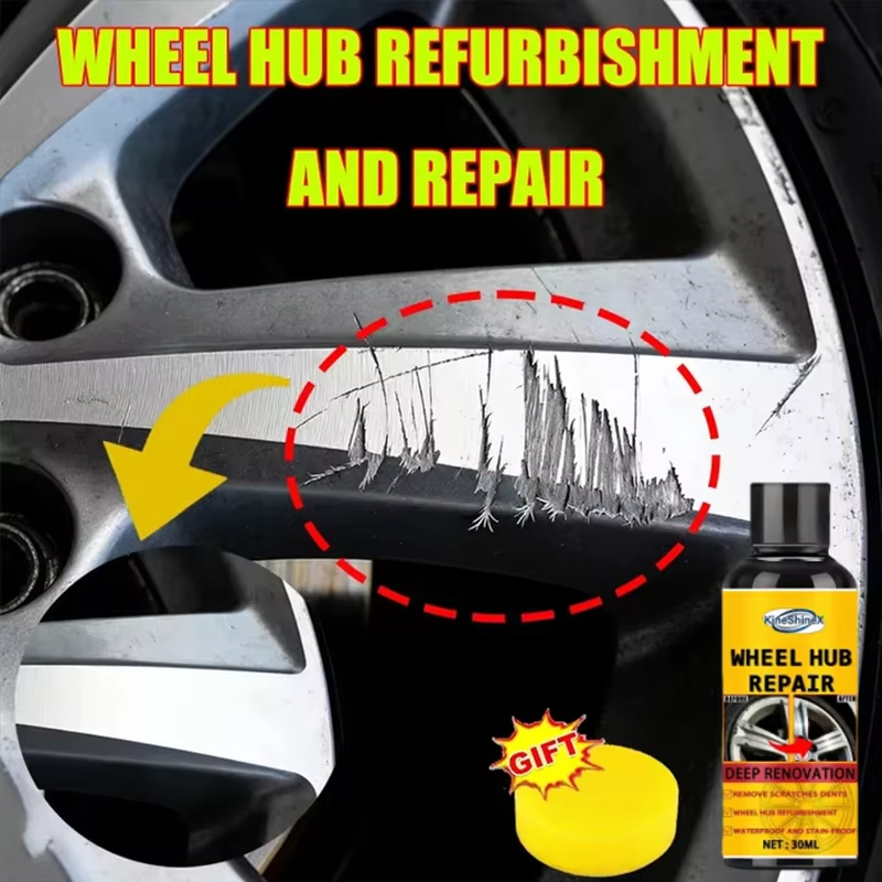 Car Wheel Rim Scratch Refurbis - Wheel Cleaner Alloy ulasan dan harga