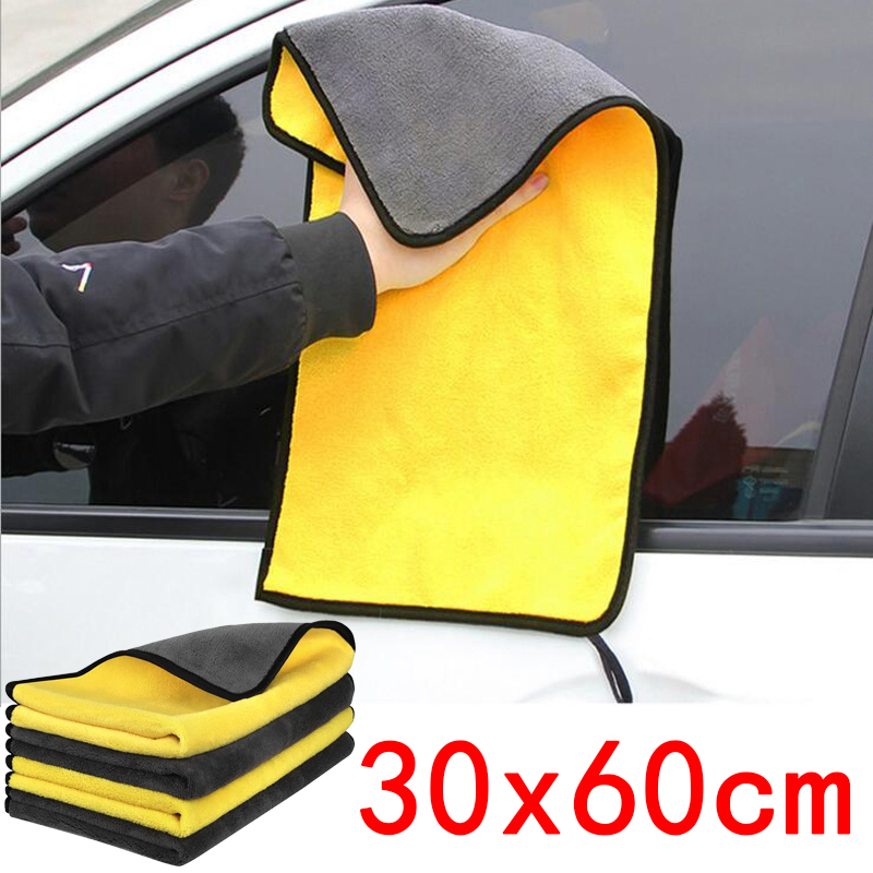 2Pcs/lot 30x30/40/60cm Car Was - Microfiber Towel Detailing ulasan dan harga