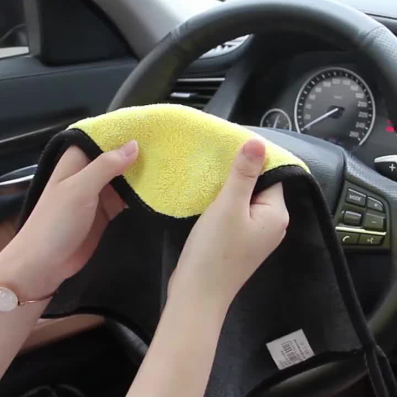 2Pcs/lot 30x30/40/60cm Car Was - Microfiber Towel Detailing ulasan dan harga