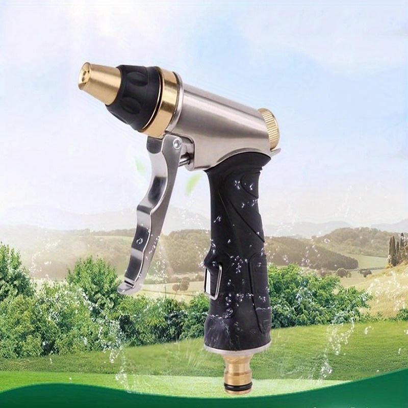 Garden Hose Nozzle Brass Water - Car Shampoo Ph ulasan dan harga