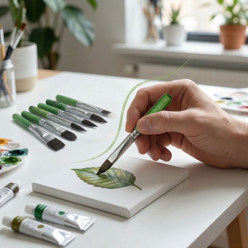 6-piece Mini Travel Painting B - Detailing Brush Set ulasan dan harga