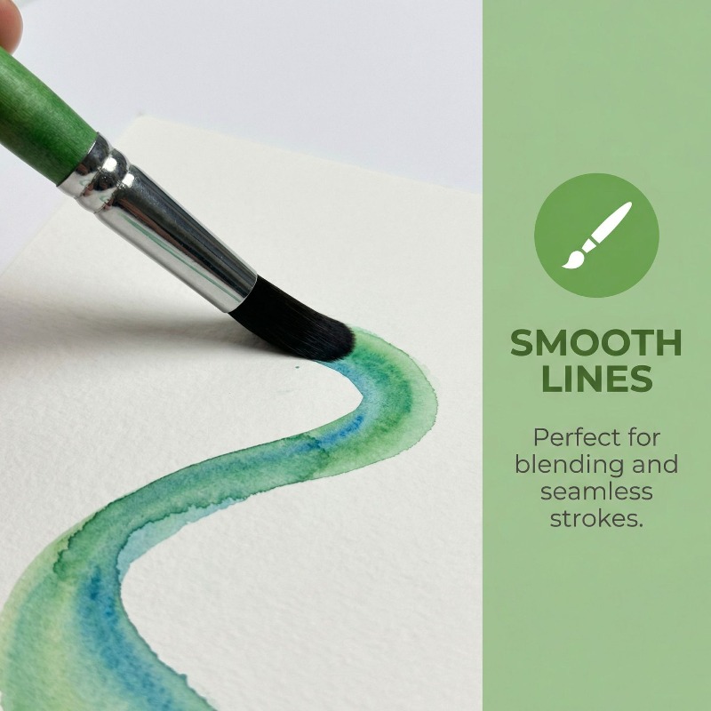 6-piece Mini Travel Painting B - Detailing Brush Set ulasan dan harga