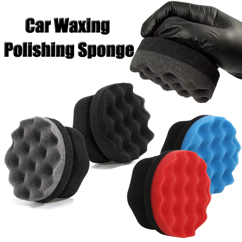 Car Wax Polishing Sponge Hexag - Wax Applicator Pad ulasan dan harga