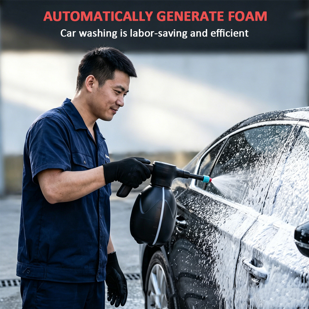 2L Large Capacity Electric Foa - Foam Cannon Car Wash ulasan dan harga