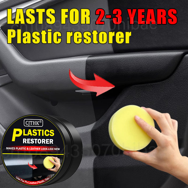 Car Plastic Restorer Back To B - Leather Cleaner Interior ulasan dan harga