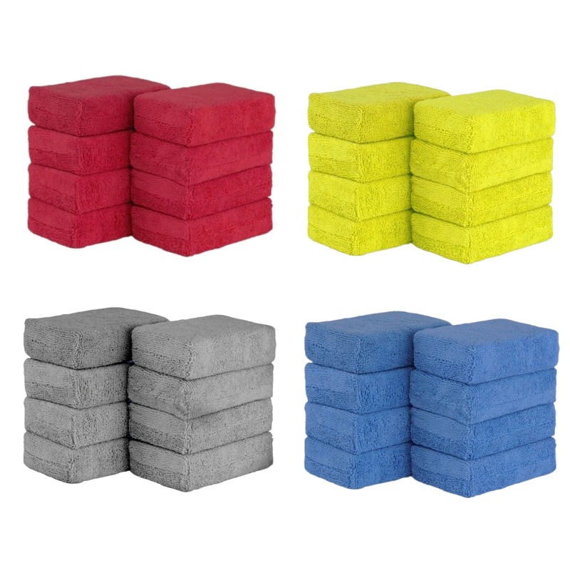 8PCS Microfibre Car Wax Applic - Wax Applicator Pad ulasan dan harga
