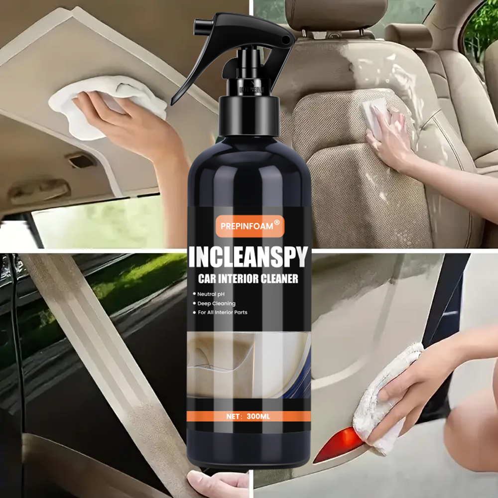 Car foam cleaner Interior Stai - Seat Cleaner Fabric ulasan dan harga