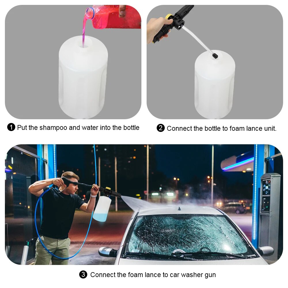 750ML Snow Foam Lance Car Soap - Pressure Washer Foam Gun ulasan dan harga