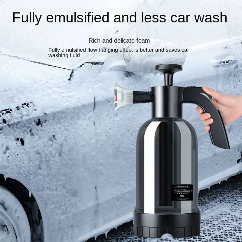 2L Hand Pump Foam Sprayer with - Foam Cannon Car Wash ulasan dan harga