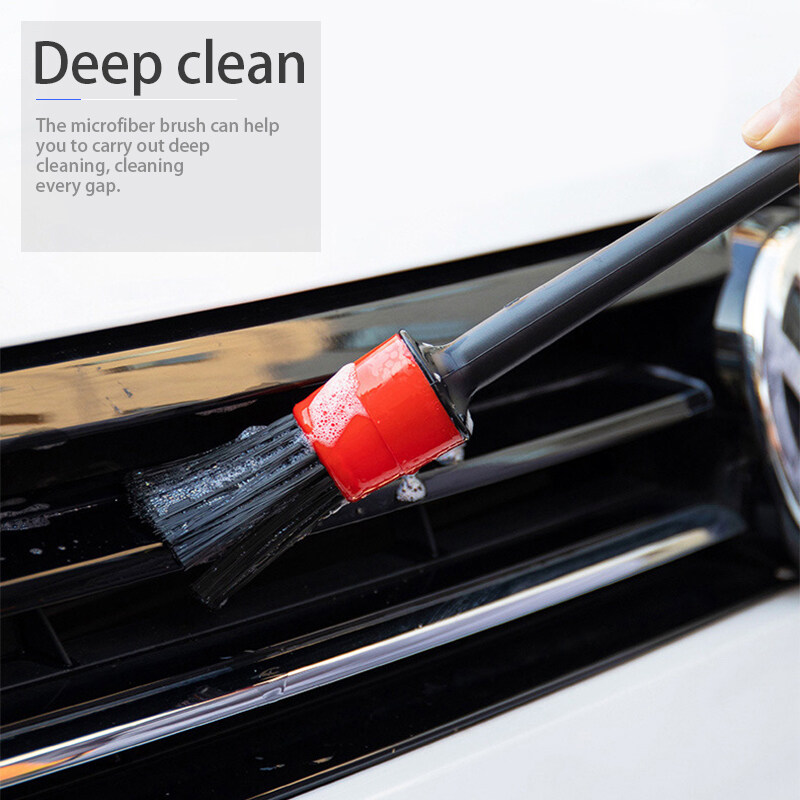 SEAMETAL 5pcs Car Detailing Br - Interior Detailing Kit ulasan dan harga