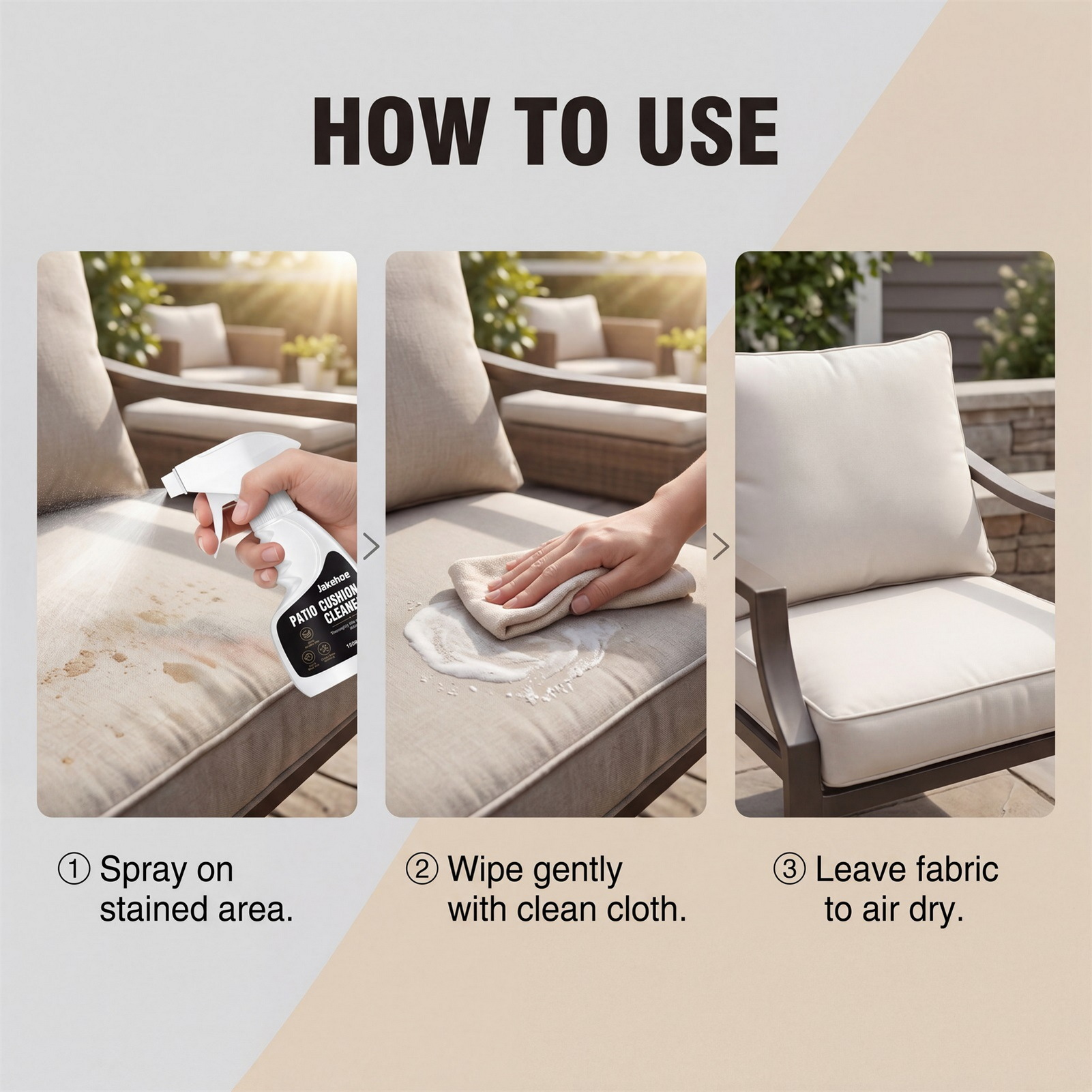 Powerful Patio Cushion Cleaner - Seat Cleaner Fabric ulasan dan harga